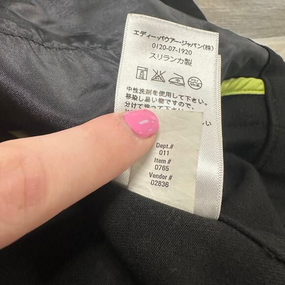 Eddie Bauer Voyager Travex Black Women 8 Two Button Stretch Blazer Travel Jacket - Picture 10 of 12